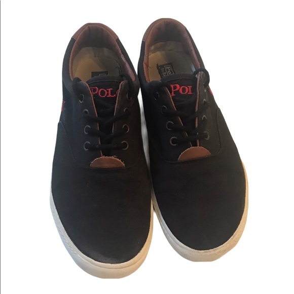 Polo by Ralph Lauren Vaughn Canvas/Leather Lace Up - Picture 2 of 10